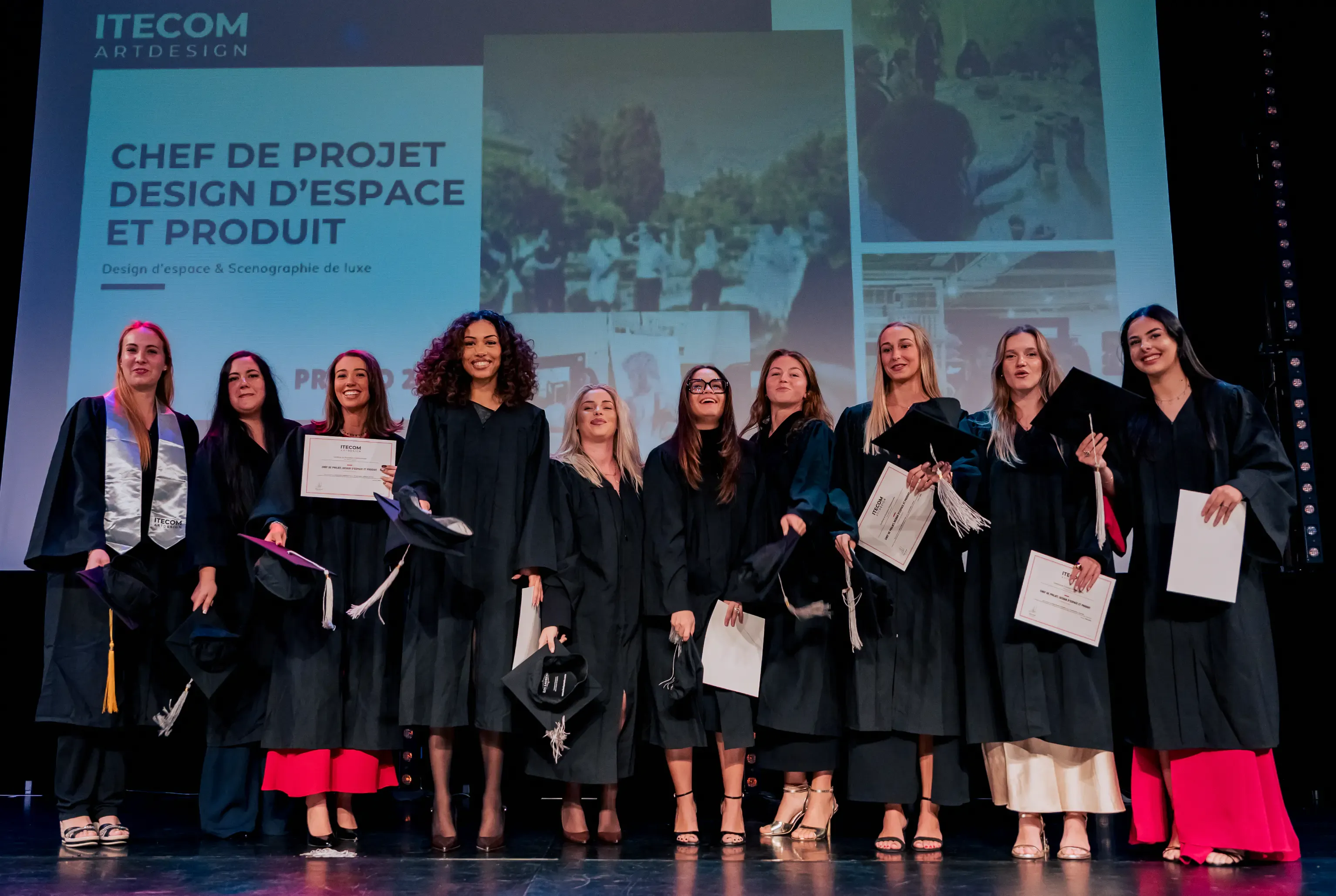Retour sur nos remise des diplomes de nos écoles de design