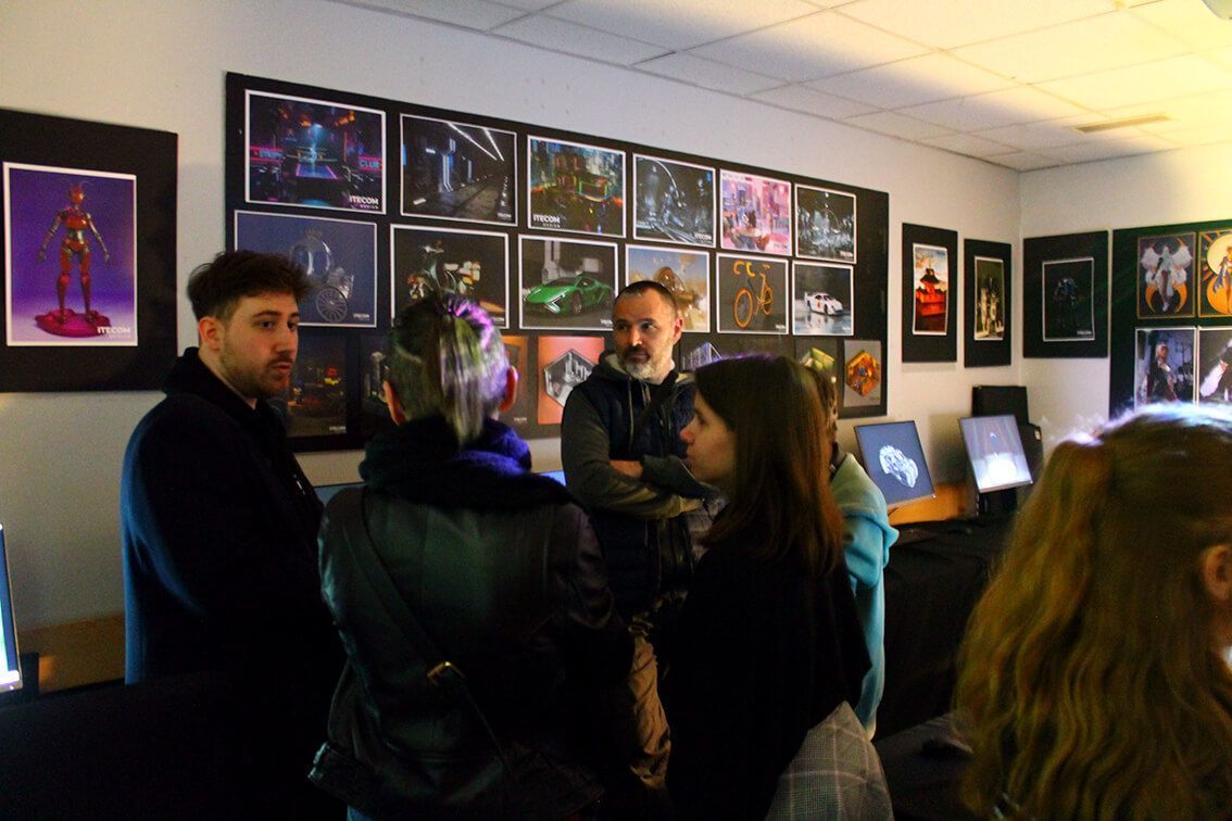 Présentation de travaux de la formation 3D Jeux vidéo