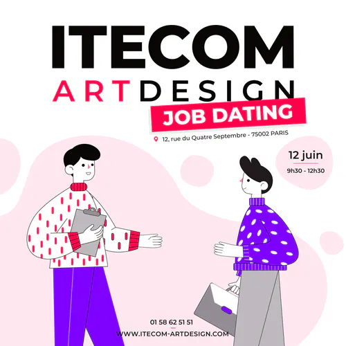 Job Dating à Itecom Art Design Paris