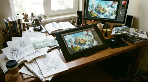 Guide des métiers du jeu vidéo art